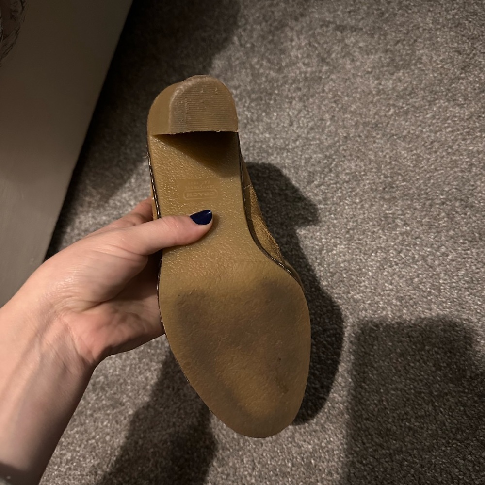 Coach Almost New Jamie Boots Sz 7B - Picture 8 of 11